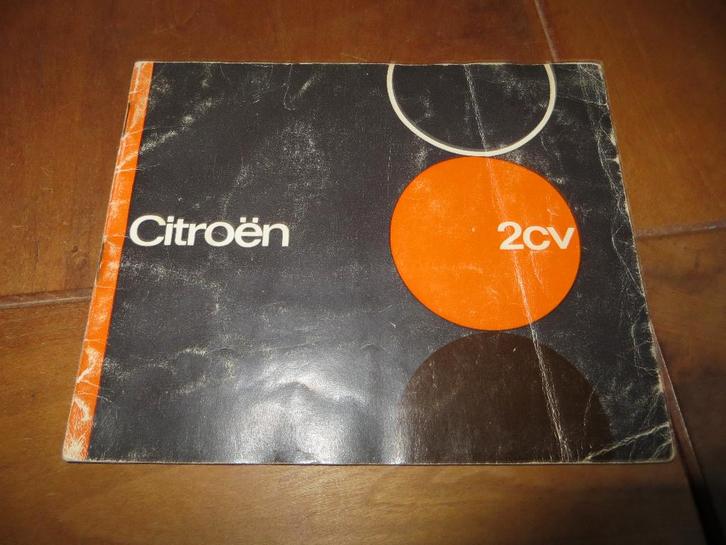 Instructieboekje Citroen 2CV 1967, Auto diversen, Handleidingen en Instructieboekjes, Ophalen of Verzenden