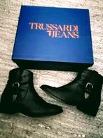 Trussardi zwarte enkel boots Maat 39, Kleding | Dames, Verzenden, Zwart, Lage of Enkellaarzen, Zo goed als nieuw