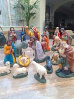Oude gipsen kerstgroep gerestaureerd, Diversen, Kerst, Ophalen of Verzenden