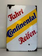 Continental oud emaille reclamebord, Antiek en Kunst, Antiek | Emaille, Ophalen of Verzenden