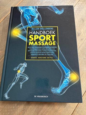 Handboek Sportmassage - Willem Snellenberg beschikbaar voor biedingen