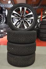 17" Mercedes C Klasse Velgen Breedset + Winterbanden + TPMS, Gebruikt, Banden en Velgen, 17 inch, Personenwagen