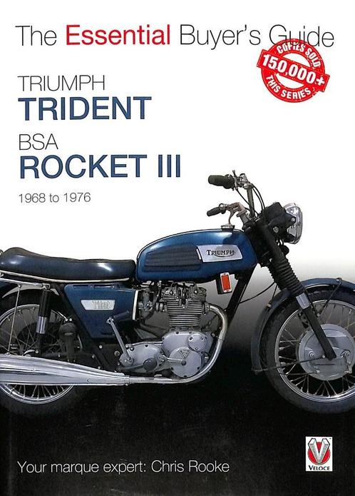 Triumph Trident & BSA Rocket III 1968 to 1976, Motoren, Handleidingen en Instructieboekjes, Triumph, Verzenden