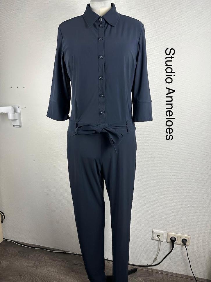 Studio Anneloes Jumpsuit  (mt: 42) 14,1/9210, Kleding | Dames, Jumpsuits, Zo goed als nieuw, Maat 42/44 (L), Blauw, Ophalen of Verzenden