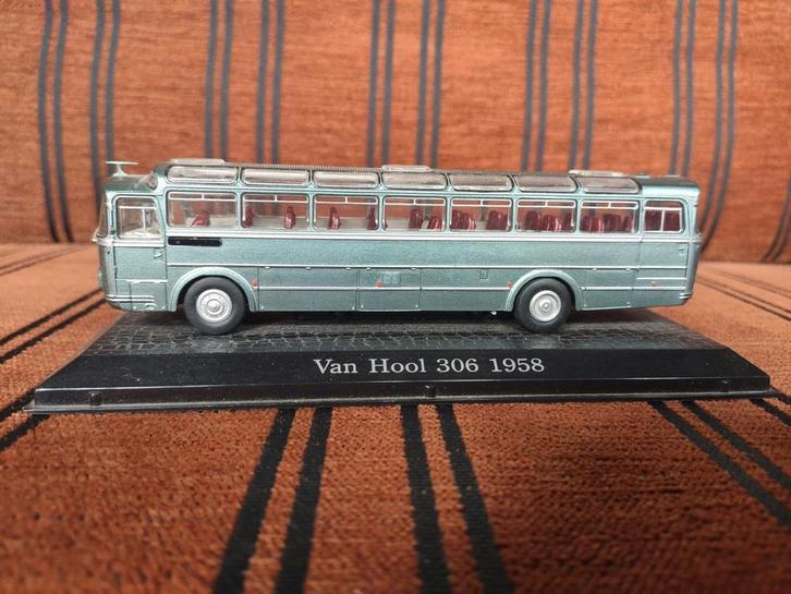 Van Hool 306 1958 Modelbus - Vintage Collectie. WD-18., Hobby en Vrije tijd, Modelauto's | Overige schalen, Gebruikt, Bus of Vrachtwagen
