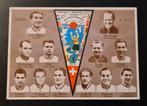 Voetbal kaart Wereldkampioenschap 1954 Duitsland Hongarije, Ophalen of Verzenden, Buitenlandse clubs, Poster, Plaatje of Sticker