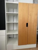 Ikea Stuva kast met houtkleurige OF roze deurtjes, 50 tot 70 cm, Kast, 105 cm of meer, Gebruikt