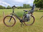 Cortina Roots mamafiets / moederfiets met Qibbel achterzitje, Fietsen en Brommers, Fietsen | Dames | Moederfietsen, Ophalen, Gebruikt