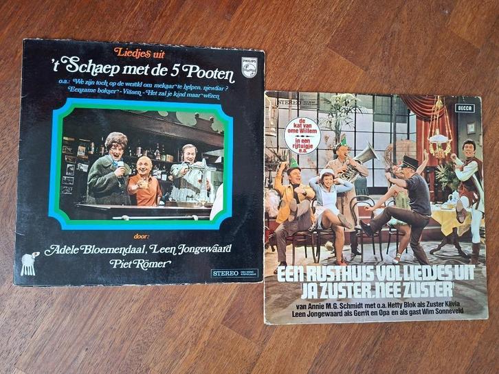 2 LP's - Ja Zuster, Nee Zuster + 't Schaep met de 5 Pooten, Cd's en Dvd's, Vinyl | Nederlandstalig, Gebruikt, Overige genres, 12 inch