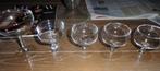 5x likeurglaasjes voor bijv. 'advocaatje', Glas of Glazen, Ophalen of Verzenden, Overige stijlen, Glas