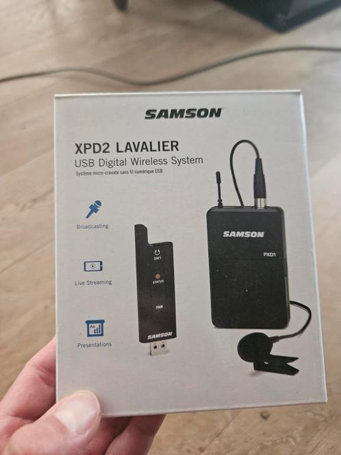 Samsom XPD2 Lavalier  usb Digital Wireless System, Muziek en Instrumenten, Microfoons, Nieuw, Overige typen, Draadloos, Ophalen of Verzenden