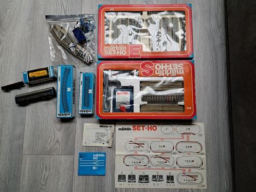 Marklin treinsets HO- S & E + diverse extra's, Hobby en Vrije tijd, Modeltreinen | H0, Gebruikt, Treinset, Gelijkstroom of Wisselstroom
