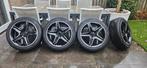 Originele Mercedes AMG velgen incl. winterbanden, Gebruikt, Banden en Velgen, Winterbanden, 235 mm
