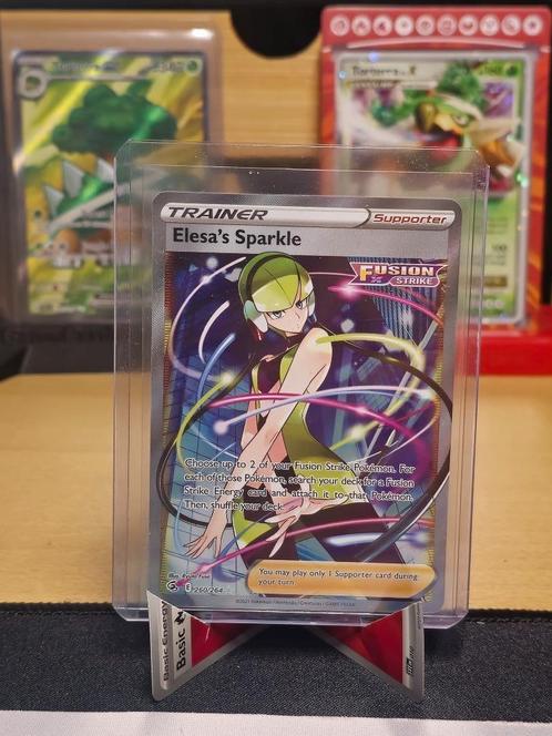 Elesa's Sparkle | FST 260 | NM | 1x, Hobby en Vrije tijd, Verzamelkaartspellen | Pokémon, Nieuw, Losse kaart, Foil, Verzenden