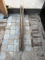 3 stuks Azobe palen 4x4x150 met punt, Ophalen, Zo goed als nieuw, Minder dan 180 cm, Palen