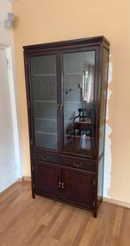 ️Chinese Vitrinekast  //// Porseleinkast - Nieuwstaat!, Nieuw, Glas, 150 tot 200 cm, 25 tot 50 cm