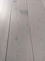 50 m2 rustieke eiken lamelparket vloer niet gelijmd gelegen, Parket, Gebruikt, Ophalen of Verzenden, 10 tot 30 cm