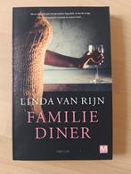 Familiediner - Linda van Rijn - Thriller, Ophalen of Verzenden, Zo goed als nieuw, Linda van Rijn, Nederland