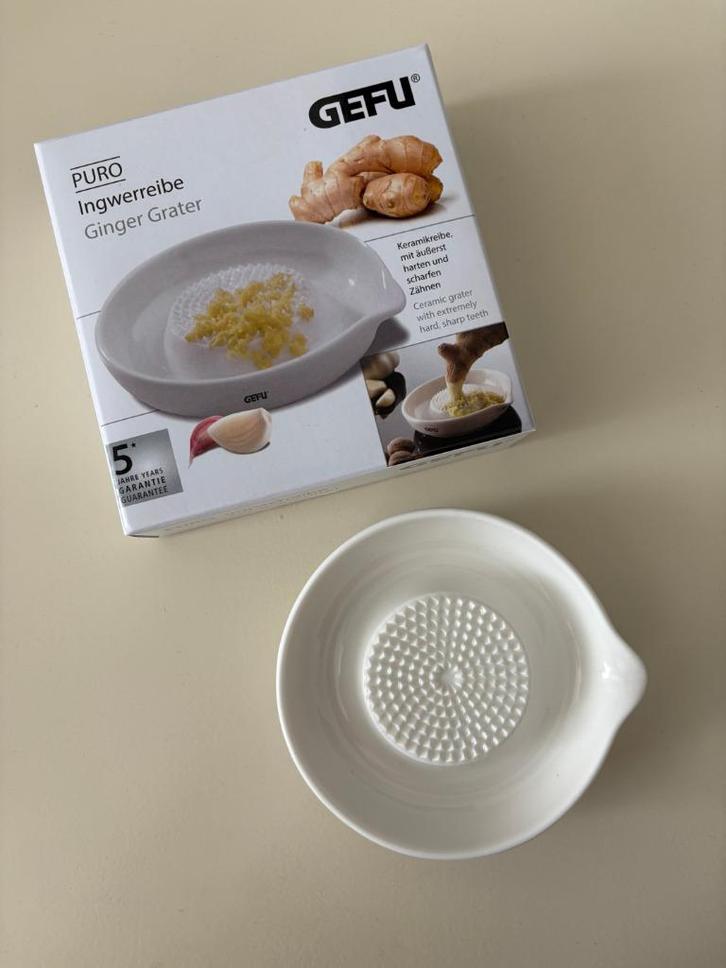 GEFU gember rasp NIEUW, Huis en Inrichting, Keuken | Keukenbenodigdheden, Nieuw, Ophalen of Verzenden