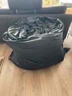 Zwarte fatboy, Huis en Inrichting, Zitzakken, Ophalen, Gebruikt, Zwart, Zitzak