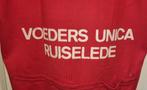 Wollen Retro wielrertrui Voeders Unica Ruiselede rood wit, Fietsen en Brommers, Verzenden, Dames, Nieuw, Info@racefietskledingonline.nl