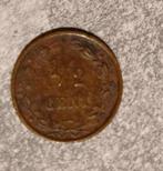 Munt 0.5 cent, Postzegels en Munten, Munten | Nederland, Ophalen of Verzenden, Koning Willem III, Overige waardes