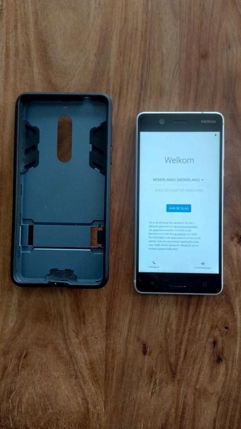 Nokia 5 met sterk hoesje, Telecommunicatie, Mobiele telefoons | Samsung, Zo goed als nieuw, Overige modellen, 16 GB, Zonder abonnement