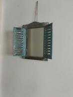 Brocante landelijk spiegel, Huis en Inrichting, Woonaccessoires | Spiegels, Minder dan 50 cm, Ophalen of Verzenden, Zo goed als nieuw