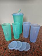 Tupperware sapkan en 4 lekvrije bekers, Huis en Inrichting, Keuken | Tupperware, Ophalen of Verzenden, Gebruikt, Beker of Kan