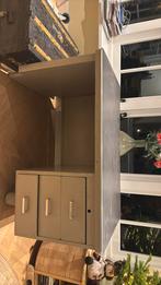 Metalen Gispen bureau, Huis en Inrichting, Bureaus, Ophalen, Gebruikt, Bureau