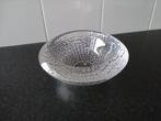 Grote glazen design schaal orrefors  discus LH4831-13, Antiek en Kunst, Ophalen of Verzenden