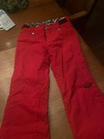 Skibroek mt 38 rood, Ophalen of Verzenden, Zo goed als nieuw, Maat 38/40 (M), Broek