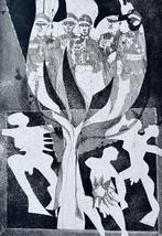 Ets Andreo, Antiek en Kunst, Kunst | Litho's en Zeefdrukken, Verzenden