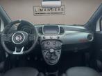Fiat 500C 1.0 Hybrid Sport 2022 WIT | Cabrio | Leder | Displ, Auto's, Gebruikt, Euro 6, Cabriolet, 4 stoelen