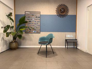 Vitra | Eames | DAX | Petrol Blue met zitkussen | 4x beschikbaar voor biedingen