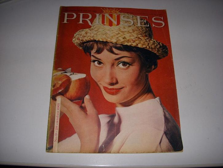 Damestijdschrift PRINSES oktober 1961, Boeken, Tijdschriften en Kranten, Gelezen, Damesbladen, Ophalen of Verzenden
