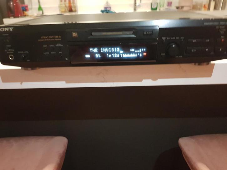 Sony MiniDisc Recorder MDS-JE530 - Uitstekende Staat, Audio, Tv en Foto, Walkmans, Discmans en Minidiscspelers, Minidisc-recorder