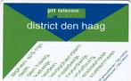 Telefoonkaart CKE036 District Den Haag, Part./Bedrijven, Verzamelen, Telefoonkaarten, Verzenden, Nederland