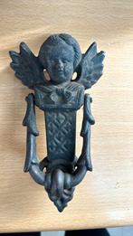 Antieke Deurklopper Engel Gietijzer Woonaccessoire Decoratie, Ophalen of Verzenden