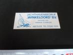 stickers Abcoude Jachthavenbedrijf Winkeloord bv  YAMAHA, Ophalen, Zo goed als nieuw, Overige typen
