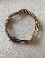 Vintage goudkleur armband, Goud, Overige materialen, Gebruikt, Verzenden