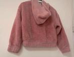 Roze Teddy Hoodie maat 152, Kinderen en Baby's, Kinderkleding | Maat 152, Ophalen of Verzenden, Gebruikt