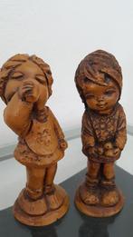 Vintage Twee Beelden van Meisjes, Ophalen of Verzenden