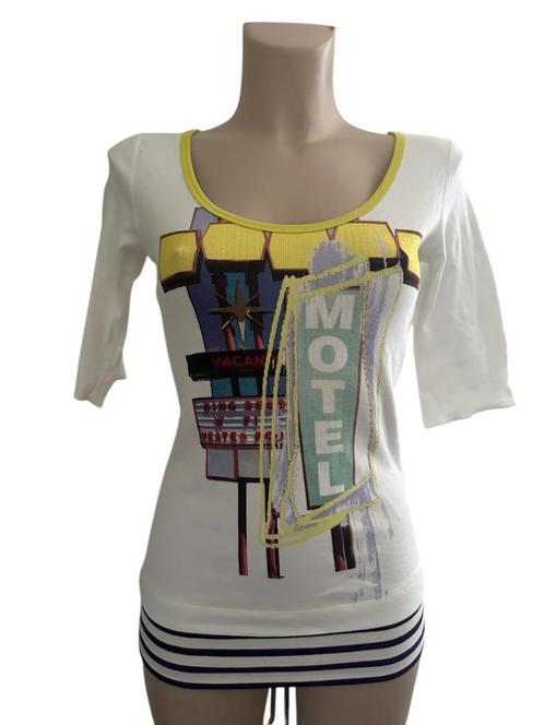 Marc Cain shirt S, Kleding | Dames, T-shirts, Zo goed als nieuw, Maat 36 (S), Geel, Korte mouw, Ophalen of Verzenden