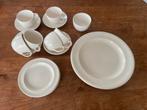 Wedgwood traditional plain thee/koffie en gebak servies, Ophalen of Verzenden, Zo goed als nieuw, Wedgwood, Kop(pen) en/of Schotel(s)