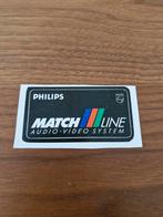2095 Philips Match Line Sticker - Audio Video System, Ophalen of Verzenden