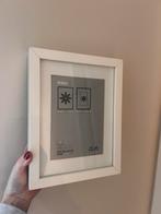8 Ikea Ribba witte fotolijstjes, Huis en Inrichting, Woonaccessoires | Lijsten, Ophalen of Verzenden, Gebruikt, Hout, Minder dan 50 cm