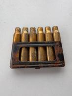 (M) Originele Italiaanse Carcano laadstrip  hulzen – SMI 39, Verzenden, Landmacht, Hulzen of Bodemvondsten