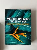 Microeconomics and Behaviour 3rd edition Frank en Cartwrigth, Ophalen of Verzenden, Gamma, Zo goed als nieuw, WO