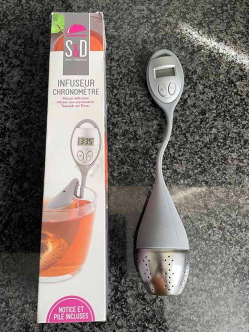 S&D Thee infuser met timer inclusief batterij - Nieuw, Huis en Inrichting, Keuken | Keukenbenodigdheden, Nieuw, Ophalen of Verzenden